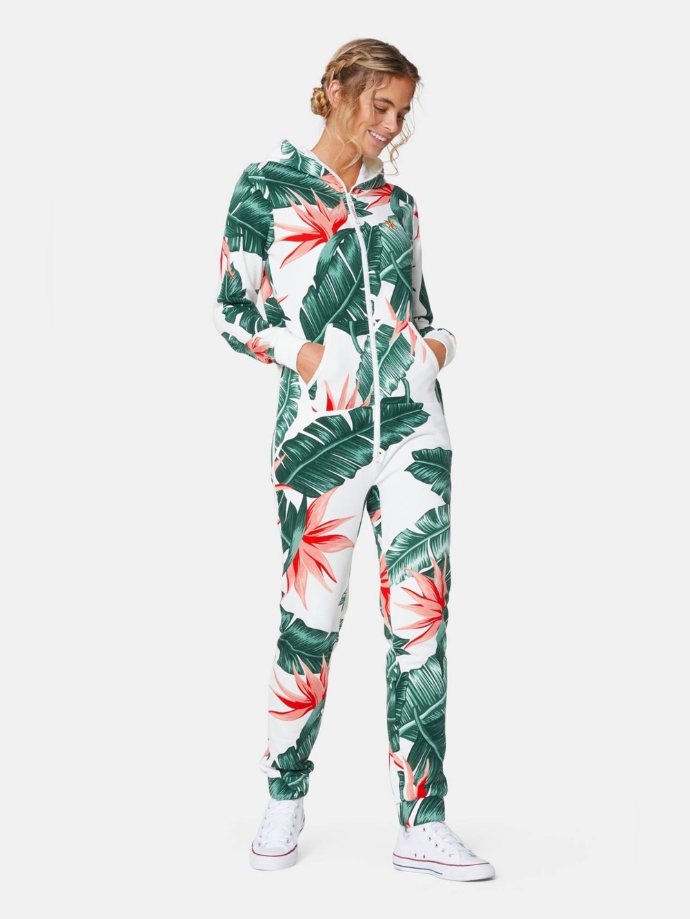 NWT One Piece Beverly Hills Jumpsuit - Off White - Picture 2 of 9